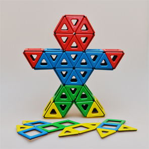 Magnetic Polydron Class Set